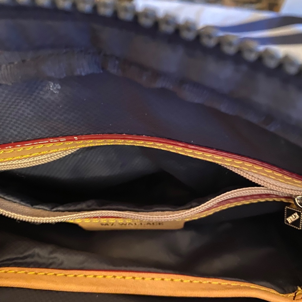 MZ WALLACE SMALL METRO CAMERA BAG CROSSBODY / SHOULDER DAWN BLUE NYLON - Picture 11 of 14